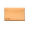 IL BISNOTE Tissue Case, Leather, Genuine Leather, Cowhide Leather, Black
