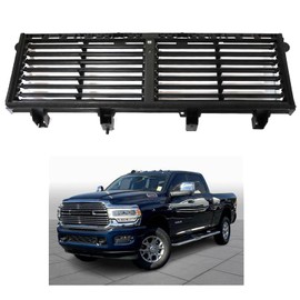 Radiator Active Grille Shutter without Motor Compatible with 2019-2024 Ram 2500 3500 Replaces CH1206115