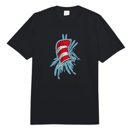 Dr. Seuss The Cat Hat Splash T-Shirt Comfort Colors Adult Heavyweight T-Shirt