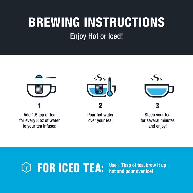 Tiesta Tea - Herbal & Rooibos Tea Sampler Dry Flight