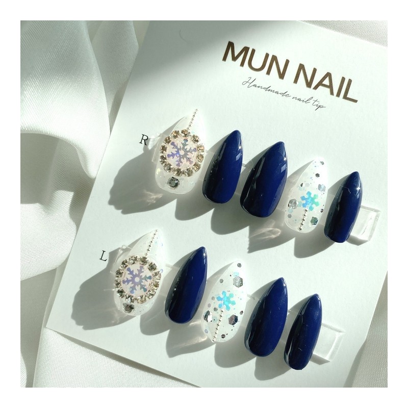 MunNail Sweet Snow Nail Tip - Lipstick / MunNail 스윗스노우