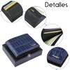 DOXUNGOO carteras antirrobo RFID Blocking 1 zippered cash pocket carteras