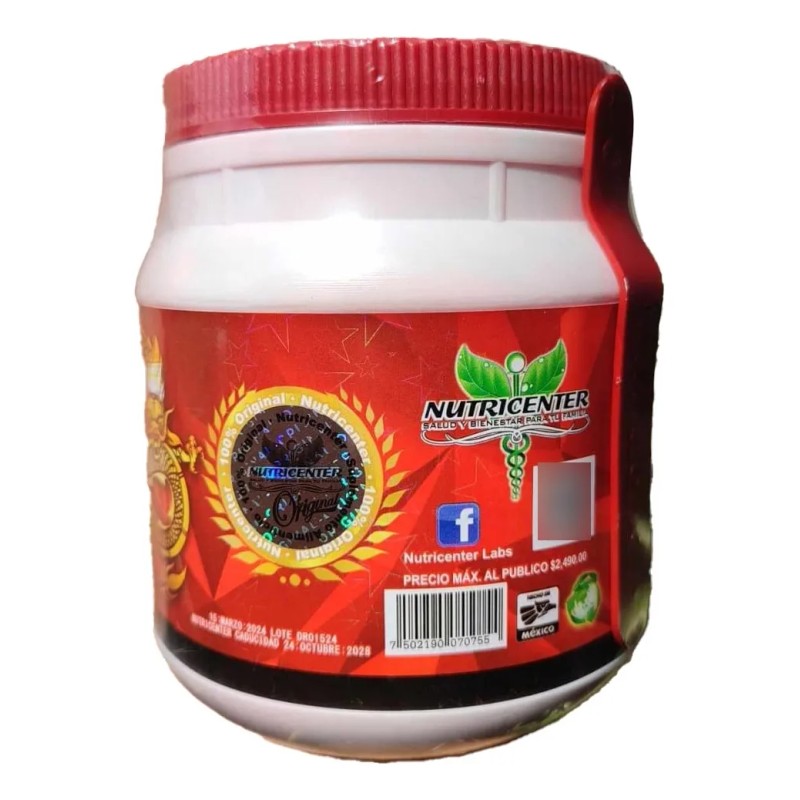 Gel Corporal Pomada De Dragon Con Belladona Y Árnica 1.400kg