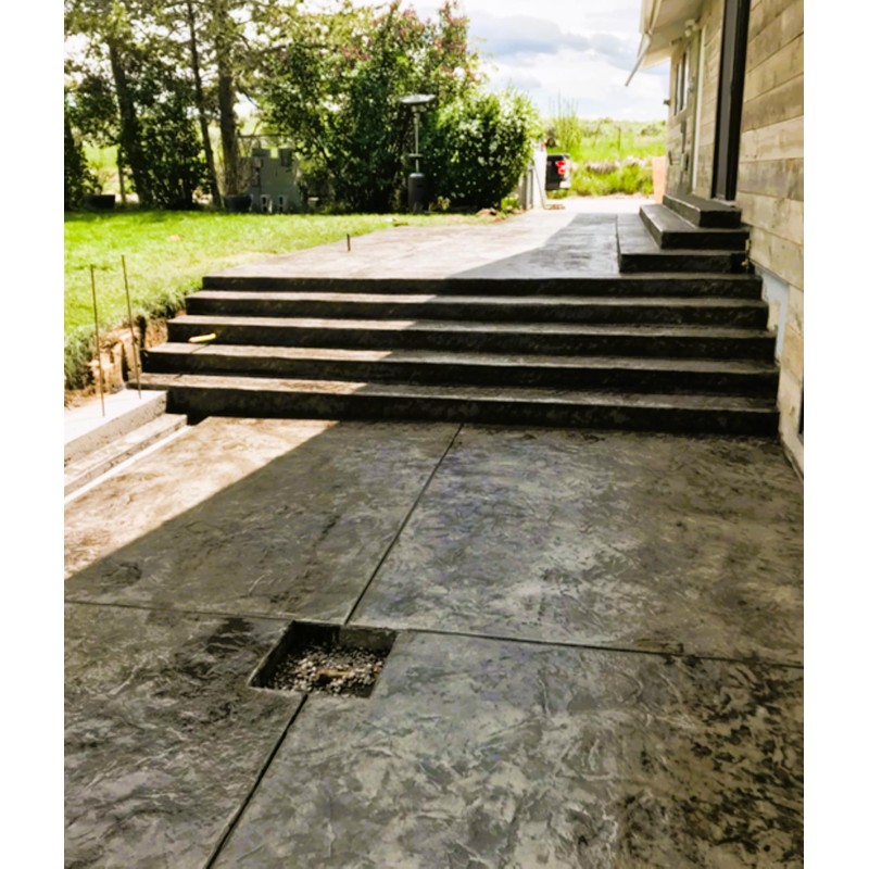 The "Original Designed" Weathered Flagstone Concrete Stamping Texture Roller And