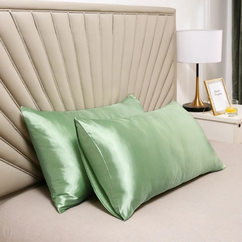 Silk Pillowcase – 100% Silk Pillow Cover, Hair Beauty Silk
