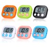 6 Packs Magnetic Kitchen Digital Timers Classroom Stopwatch Timer 6