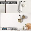 5 Pcs Acero Inoxidable Accesorios para Baño, Juego de Accesorios