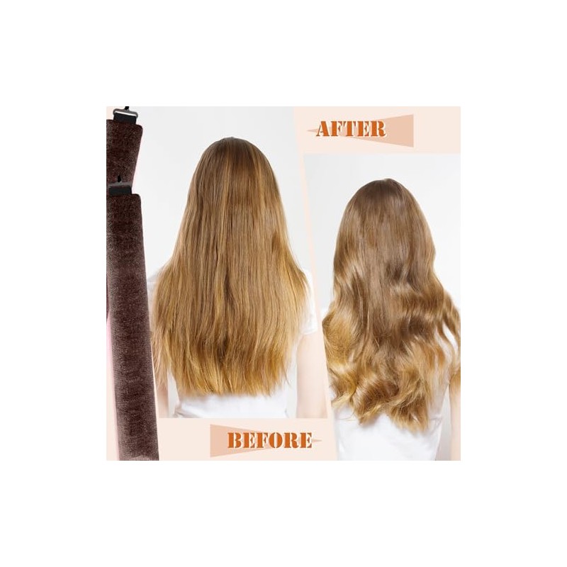 3 Heat Free Hair Rollers No Heat Overnight for Long