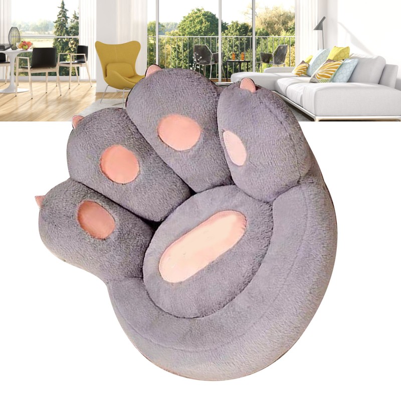 INS Style Cat Paw Cushion Kawaii Cat Paw Chair Cushion