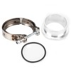 Turbo Compressor V Band Flange Clamp Fits for Holset HX35