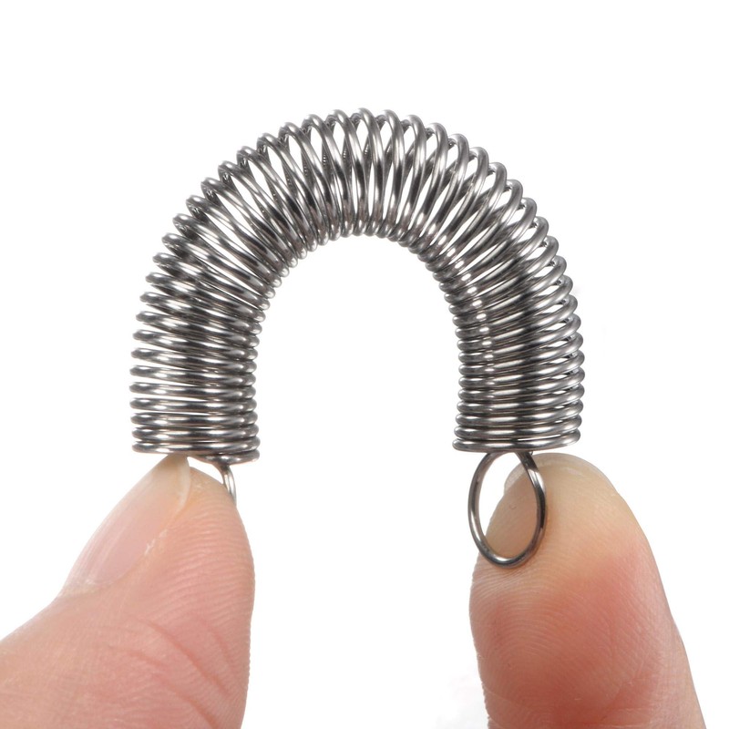 sourcing map Compression Spring,8mm OD,0.8mm Wire Size,102mm Extended Length,60mm Free