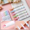 Curve Highlighter, Tip Pens with Various Shapes, Fine Tips, 12