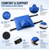 Adjustable Wheelchair Seat Cushion with Positioning Limiter – Pressure-Relief Elastic
