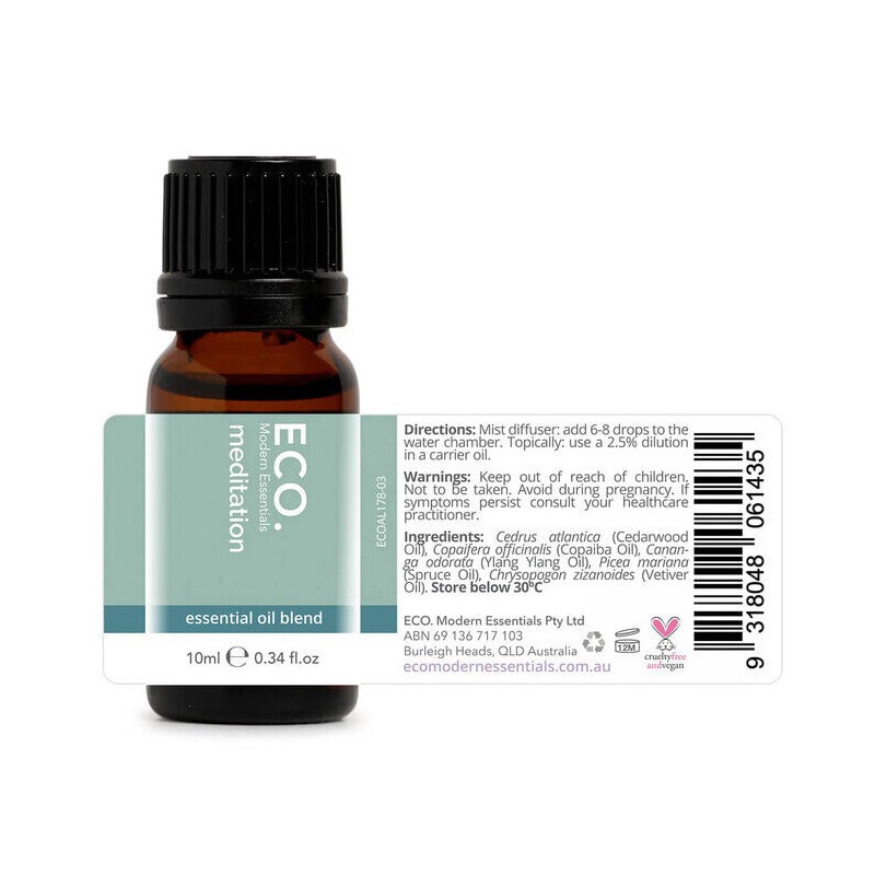 ECO. Modern Essentials Meditation Essential Oil Blend, 10ml