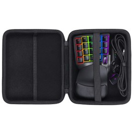 co2CREA Hard Storage Travel Case for Razer Tartarus Pro/Tartarus V2 Gaming Keypad (Case Only,Excluding Keypad)