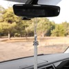 Endea Graduation Single Color Tassel with Silver Bling Charm (White,