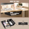 Neiteli 2 Pack Under Desk Shelf - Under Desk Storage