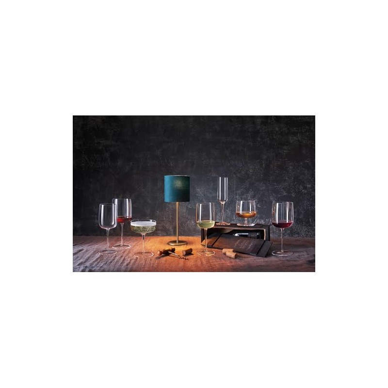 Bormioli Luigi Vanalia Set of 6 Rum and Cognac Glasses,