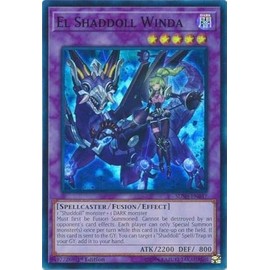 El Shaddoll Winda (Alternate Art) - SDSH-EN047 - Super Rare - 1st Edition