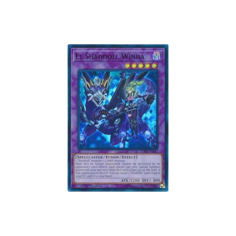 El Shaddoll Winda (Alternate Art) - SDSH-EN047 - Super Rare