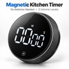 Magnetic Mechanical Kitchen Timer – Battery-Free Rotary Countdown Timer with