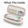 Telescopic Canvas Pencil Case for School & Office - Expandable