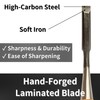 RANSHOU Japanese Chisel 12mm 1/2" Mortise Chisel Oire Nomi, Professional