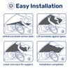 GENANY Pickle Family Windshield Sun Shade for Car SUV Truck