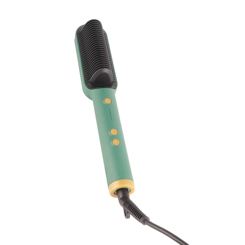 Electric Hair Straightening Comb Straightening Curling Dual Use Hair Curler