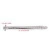 Stainless Steel Welding Taper Gap Gauge Portable Depth Ruler Hole