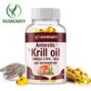 Antarctic Krill Oil - Supports Brain, Joint, Skin and Immune System Health, 1 Count, 60 Tablets / 남극 크릴 오일 - 뇌 관절 피부 및 면역 체계 건강 지원, 1개, 60정