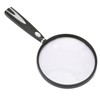 Handheld Magnifying Glass 2X 4X Handheld Reading Magnifier Skid Resistance