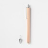 MUJI NBD11A1S Ball Point Retractable Body Wooden Shaft
