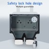 Outdoor Outlet WIFI IP66 Waterproof Socket With Timer for Patio