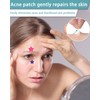 BPTRKOM 280 Hydrokolloid-Akne-Patches - Unsichtbare Pickel-Pflaster für Tag & Nacht