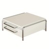 Sonhomay Kitchen Organizer Stand with Drawer, Coffee Pod Holder Carbon