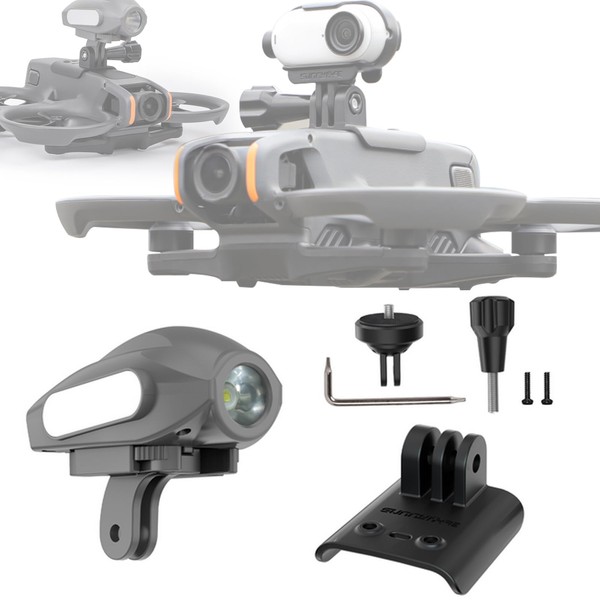 Extension Mount Adapter+ Led Light Kit for DJI Avata 2,