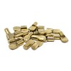Design61 20 x 7mm Shelf Brackets for Shelves Steel Brass