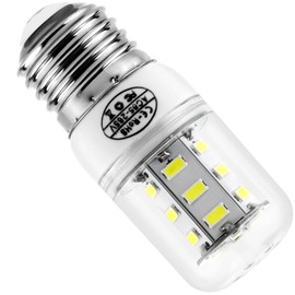 MIFLUS LED Refrigerator Light Bulb 5304511738 kei d34l Refrigerator Bulb,Refrigerator LED Bulb(3.5W 85V-265V E26/27 White Light) Appliance Light Bulb Replace AP6278388