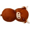 Puckator Relaxeazzz Highland Coo Cow Round Plush Travel Pillow &