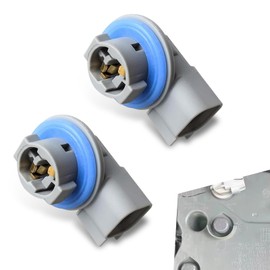 Prywog License Plate Light Socket, Reverse Light Socket, 68046629AA Light Socket Wiring Harness, Compatible with 2003-2018 Dodge Ram 1500 2500 3500 (Gray #2 PCS)