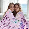 Happy Birthday Sister Blanket, Sisters Birthday Gifts, Gifts for Sister