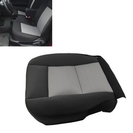Slakerbe Front Driver Side Bottom Seat Cover, Cloth Bottom Seat Cushion Cover Dark Gray Compatible with Ford Ranger 2003-2011 XLT XLT Sport Edge XL Single Cab Extended Cab 2WD 4X4 Off Road