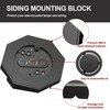 Yqwwda 2 Pack Vinyl Siding Light Mounting Block, 1/2 Inch