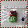 KnitUK Tally Counter - LCD (Finger-Held). Pack of 2. Green