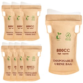 HeuxGir Disposable Urine Bags 24 PCS，800ml Emergency Portable Urinal Bag and Vomit Bags for Women/Men, Pee Bags for Travel for Women for Camping, Traffic Jams, Pregnant, Kids,Camping Essentials