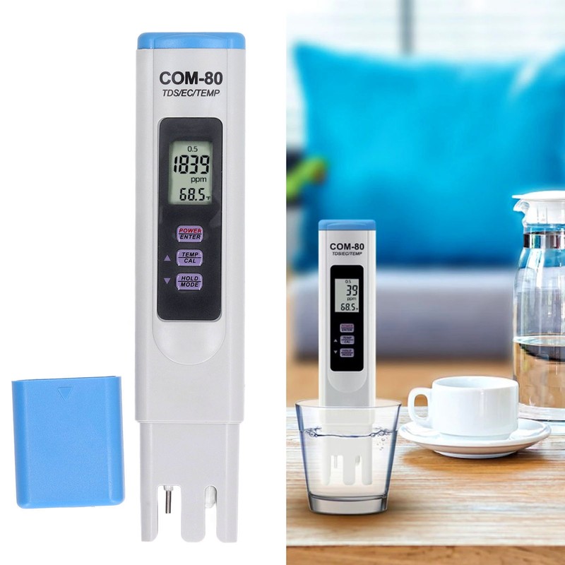 Water Testing Pen Multifunctional PH TDS EC Temperature Portable Automatic