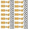 FRQNTKPA Garden Hose Quick Connector, No-Leak 3/4 Inch GHT Thread