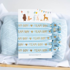 heaven+paper Team Baby Bracelets for Baby Shower Party Favour, Plastic