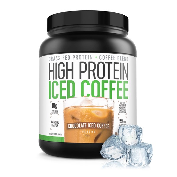 High Protein Coffee, Keto Friendly, 18g of Protein, 2g Carbs,